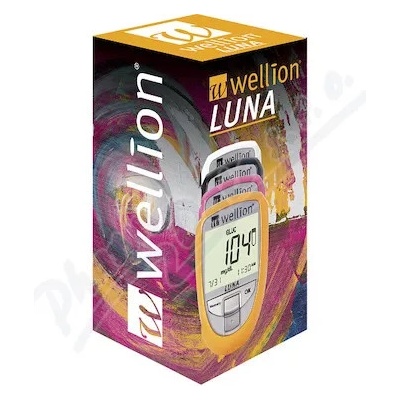 Wellion Luna Trio set glukomet černý