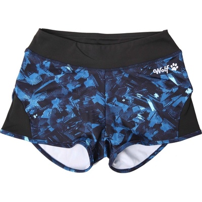 Wolf H2269 dívčí sportovní funkční šortky modré
