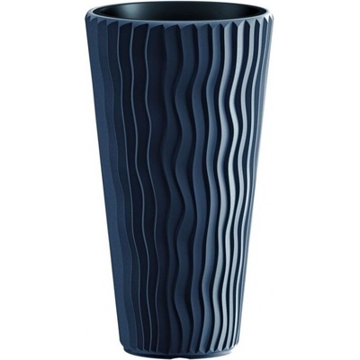 Prosperplast SANDY Květináč mrazuvzdorný SLIM vysoký pr. 30 cm antracit