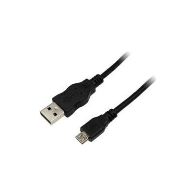 Logilink CU0060 USB 2.0 Typ-A samec pro Typ- micro B samec, 5m, černý