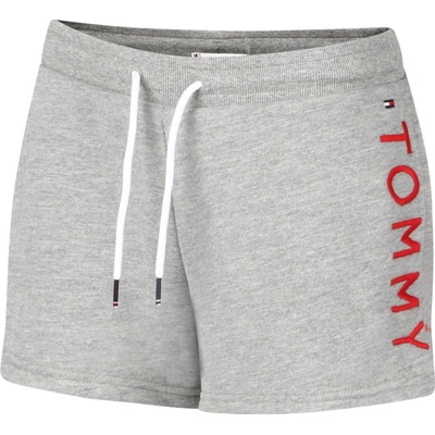Tommy Hilfiger dámske šortky short sivá biela červená