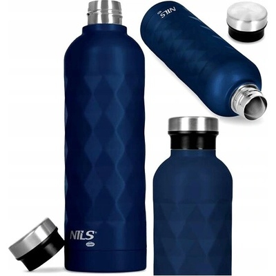 Nils Camp termoflaša 750 ml modrá