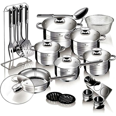 Sada nádobí nerez 27 ks Jumbo Gourmet Line