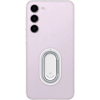 Samsung Clear Gadget Cover EF-XS916CT оригинален поликарбонатов кейс с поставка за Samsung Galaxy S23 Plus (прозрачен)