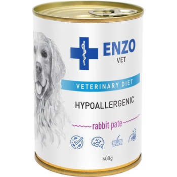 ENZO VET Хипоалергенна хипоалергенна диета с заек за кучета 400 г