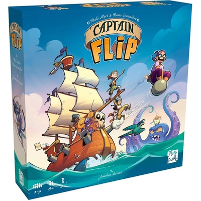 PlayPunk Настолна игра Captain Flip - Семейна (PPCF102024EN)