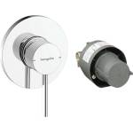 Hansgrohe Zesis S - Душ-смесител за вграждане, с корпус, хром 74618000 (74618000)