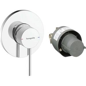 Hansgrohe Zesis S - Душ-смесител за вграждане, с корпус, хром 74618000 (74618000)
