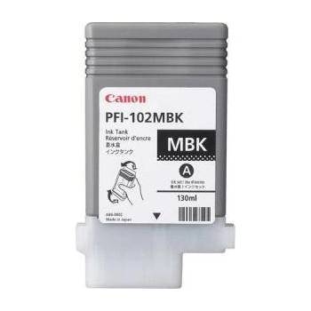 Canon Мастилница Canon Pigment Ink Tank PFI-102 Matte Black for iPF500, iPF600, iPF700, Черен, 0894B001AA