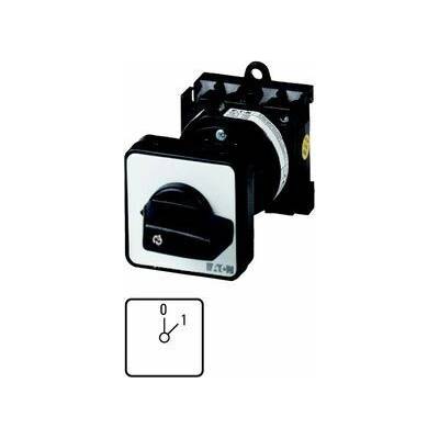 Eaton Vačkový spínač 0-1 2P 20A 6,5kW pro zapuštěnou instalaci T0-1-15402/EZ 055465