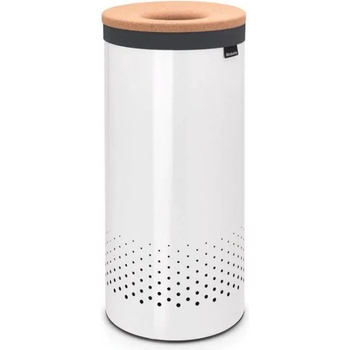 Image 1 of Brabantia Кош за пране 35л, с корков капак, бял, Brabantia (BRAB104367)