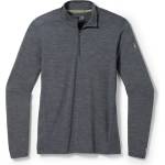 Smartwool Мъжко мериносово термобельо Smartwool Classic All-Season Merino Base Layer 1/4 Zip Boxed Merino base layer - Iron Heather (015-1631-0211)