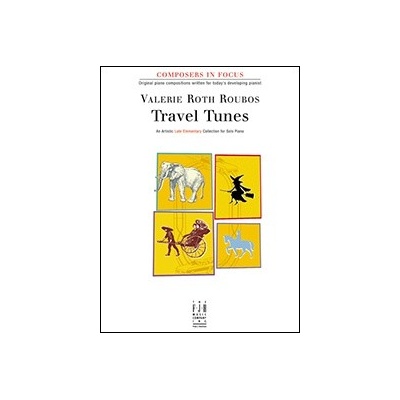 Noty pre klavír Travel Tunes od Valerie Roth Roubos