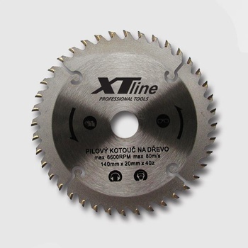 XTline TCT14040 pílový kotúč 140x1,5x20 /16 mm 40 zubov trapézový