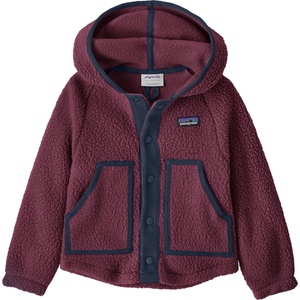 Patagonia Детско поларено яке Patagonia Kid's Baby Retro Pile Jacket Fleece jacket - Berry Fig - размер 5 Years (703-6200-0517)
