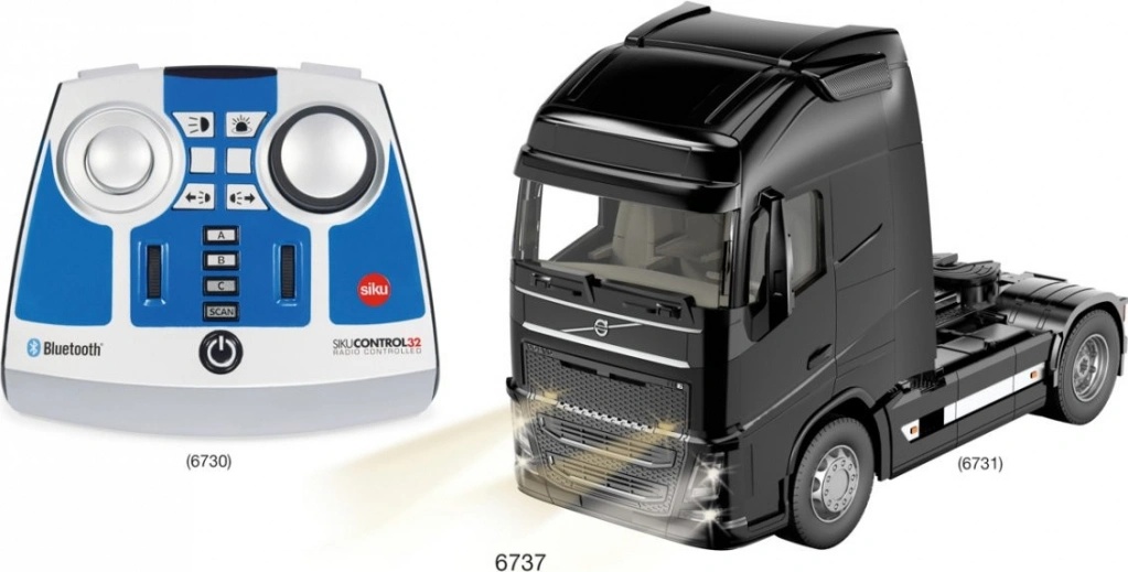 SIKU CONTROL 6737 RC Tahač VOLVO FH16 černé 1:32 od 4 599 Kč - Heureka.cz