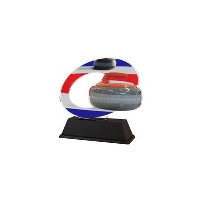 Poháry Bauer Akrylátová trofej ACLC2102M18 Curling
