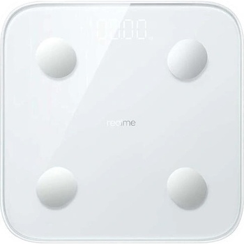 REALME Smart Scale RMH2011 - смарт кантар за телесен състав, 16 показателя, до 150 kg (REALME SMART SCALE RMH2011 WHI)