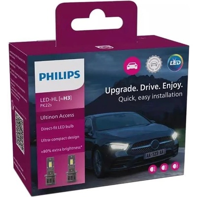 Philips LED U2500 CX H3 PK22s/13W/12V 2 ks