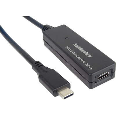 PremiumCord ku3rep5 USB 3.0 repeater a prodlužovací kabel A/M-A/F 5m