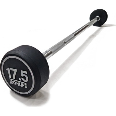 IRONLIFE Pro Style Coated Barbell Straight Bar 17,5 kg