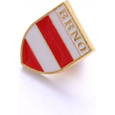 Odznak (pins) Brno 2x1,5 cm - farebný
