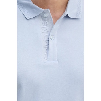 Calvin Klein Памучна тениска с яка Calvin Klein (K10K114135)