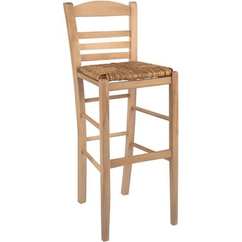 Bogdan Furniture Дървен бар стол Memo. bg модел Taverna