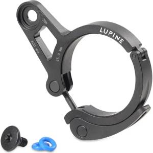 Lupine Аксесоар за велосипеден светлини Lupine SL Minimax AF Schnellspanner 35 mm Mounting bracket - Black - размер One Size (870-3423-0111)