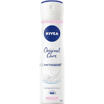 Nivea дезодорант дамски, Original care, 150мл