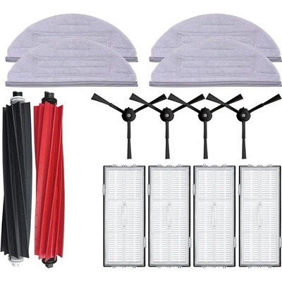 Mobilly комплект четки, филтри и мопове за Roborock S8, S8+, S8 Pro Ultra, 14 бр (set robork S8 14 pc)