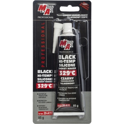 MA PROFESSIONAL Silikonový tmel černý 329°C 85 g – Hledejceny.cz