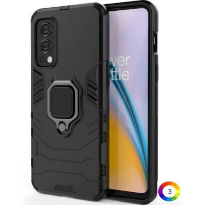 OnePlus Nord 2 5G Удароустойчив Ring Holder Калъф и Протектор