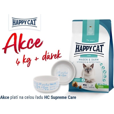 Happy Cat Sensitive Magen & Darm Žaludek & střeva 4 kg