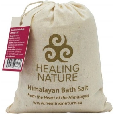 Healing Nature koupelová sůl s květem levandule a růže 1 kg