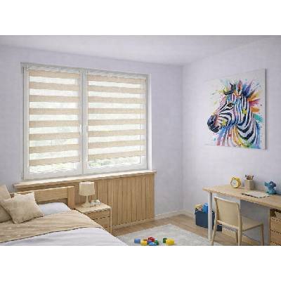 Zebra-shop Den a noc Mini Standard béžový melír BH 08 150 x 30 cm Hnědá