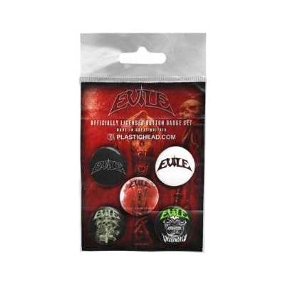 Sada Placek Evile Button Badge set
