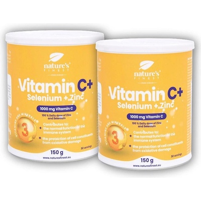 Nature´s Finest 2x Vitamin C + Selenium + Zinc 150 g
