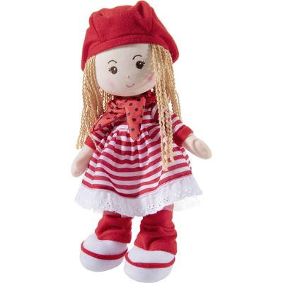 HEUNEC Мека кукла с червена шапчица, серия Poupetta, Heunec, 30см (478558)