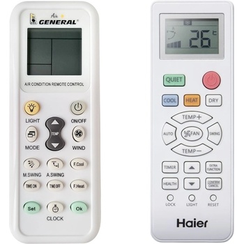General HAIER Pearl R32 expert series - съвместимо дистанционно управление на марката General (Pearl R32 expert series)