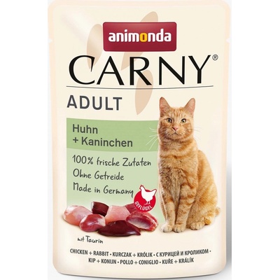 Carny Adult Chicken and rabbit 85 g
