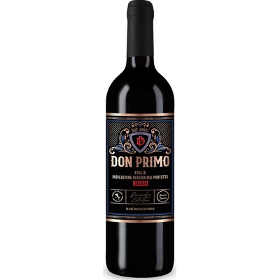 Don Primo Rosso Puglia 2024 Červené suché 12,5% 0,75 l (holá láhev)