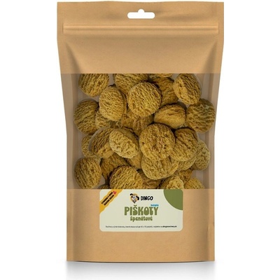 DINGO piškoty se špenátem bezlepkové 500 g