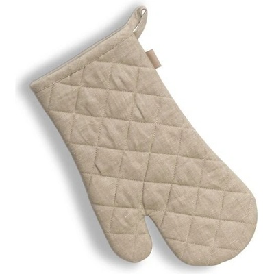 KELA Chňapka rukavice do rúry Puro 55% bavlna/45% ľan prírodný 31,0 x 18,0 cm