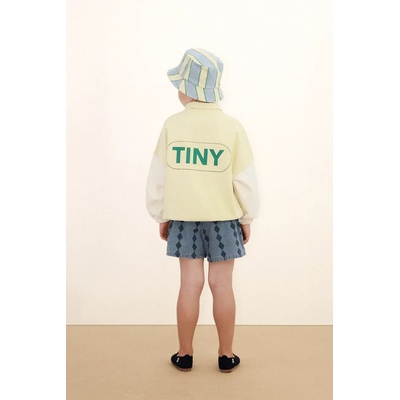Tinycottons Детски дънков къс панталон Tinycottons DIAMONDS SHORTS (SS26.356)