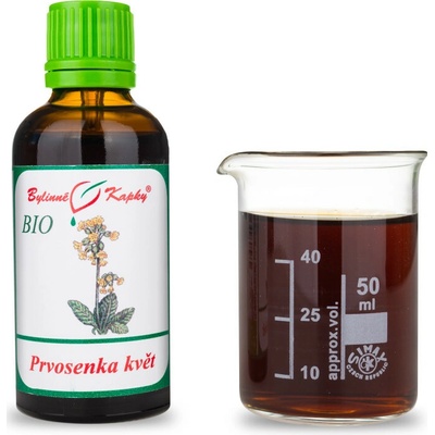 Prvosienka jarná kvet bio kvapky tinktúra 50 ml