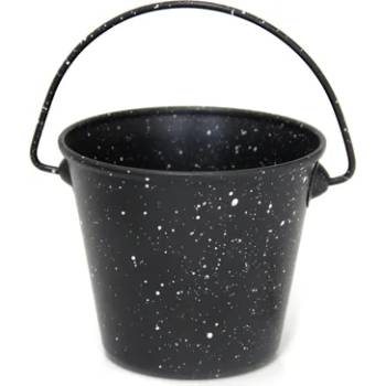 Image 1 of Horecano Мини кофичка за сервиране с незалепващо мраморно покритие 6, 5 x6cm ЧЕРНА (SG-70347(0)) (0184205)