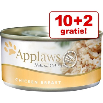 Applaws Tuňák s krabem 12 x 70 g