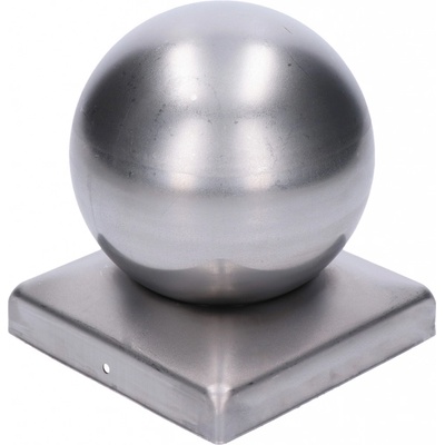 Stříška plechová 80 x 80 mm s koulí ø 80 mm