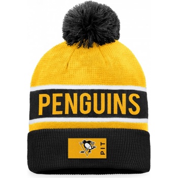 Kulich PIT Authentic Pro Game and Train Cuffed Pom Knit Pittsburgh Penguins